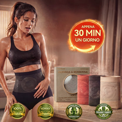 👩‍⚕️🎉Negozio Ufficiale del Marchio | 𝐏𝐀𝐔𝐑𝐀𝐉𝐔®  2026 Moringa & Berberina 4‑in‑1 Micro‑Particelle Modellanti e Shorts Brucia‑Grassi