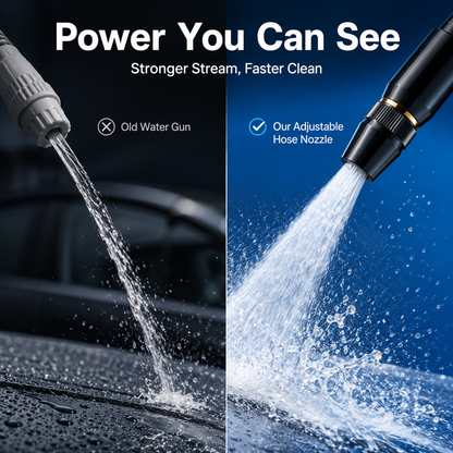🔥🌊 Powerful High-Pressure Water Gun for Car Cleaning